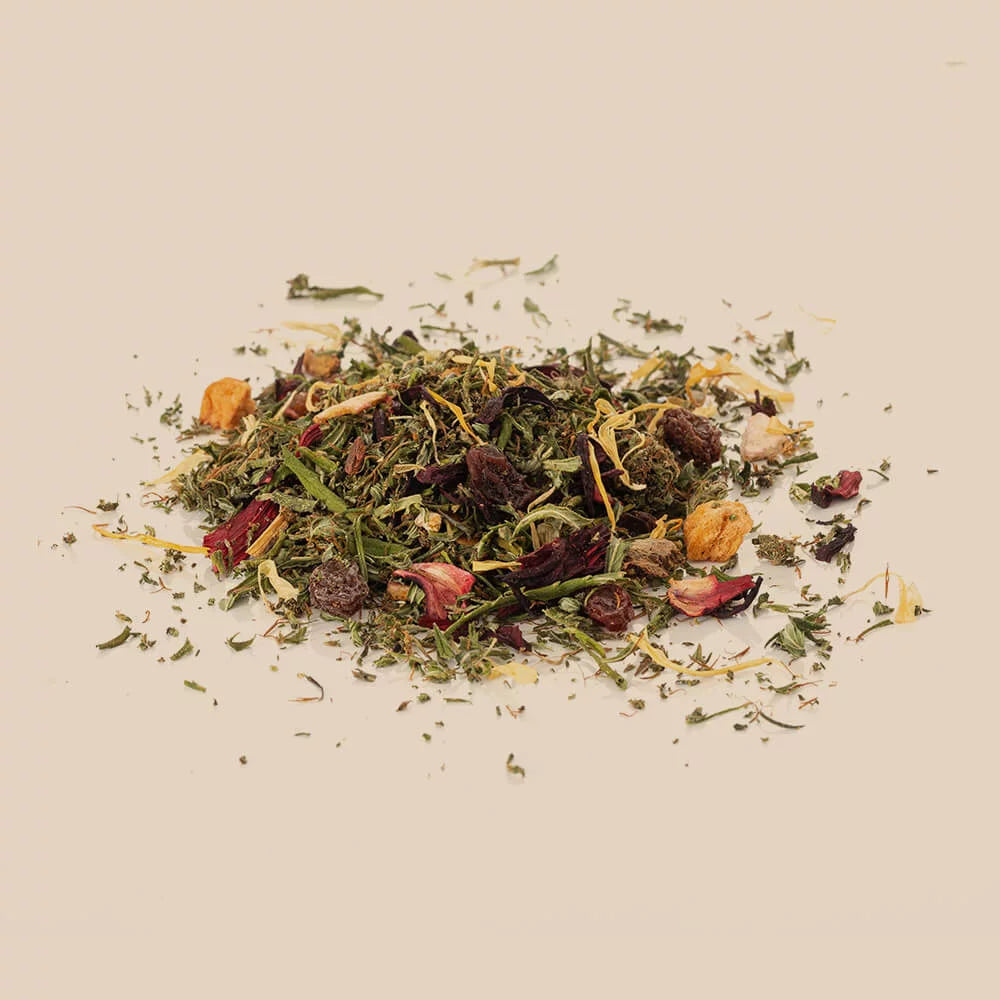 Organic Fruity Paradise CBD Infusion: Orange & Hibiscus