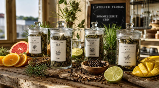 Terpènes et Sommellerie Cannabique : La Roue des Arômes du CBD