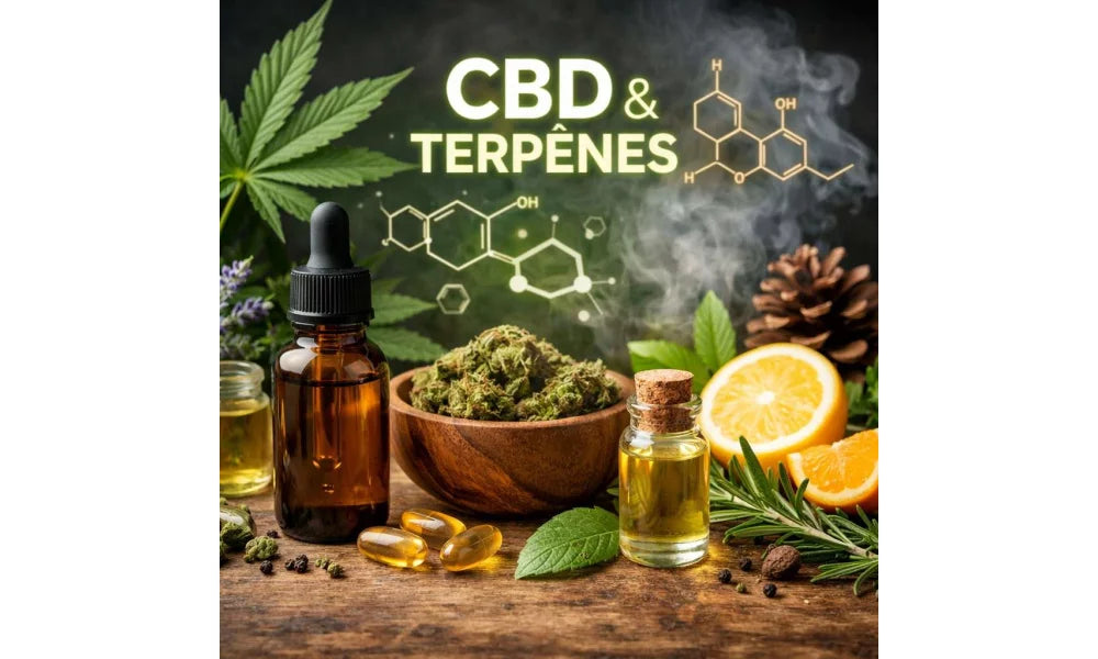 CBD et terpènes : immersion au cœur de nos fleurs biologiques Canebiera