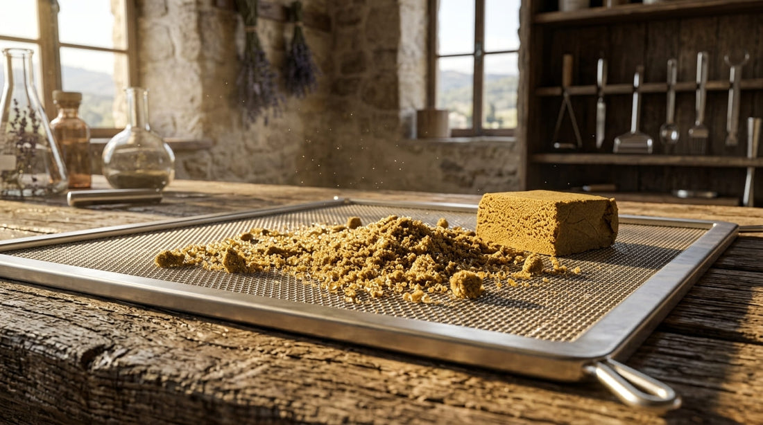 Dry sift : secrets de cette extraction et immersion dans la gamme Canebiera