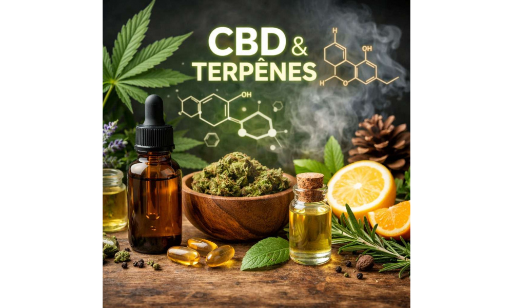 CBD et terpènes : immersion au cœur de nos fleurs biologiques Canebiera
